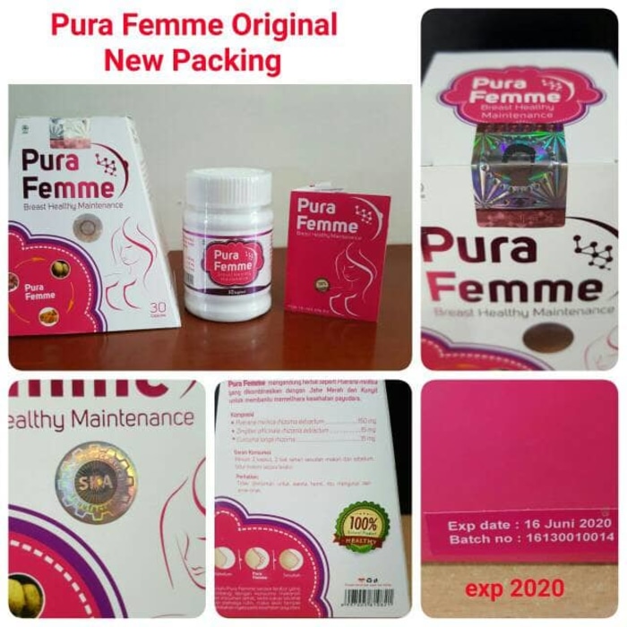 Pura Femme BPOM Pembesar Payudara