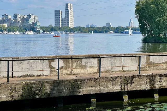причальная стенка шлюза № 7 канала имени Москвы, Химкинское водохранилище