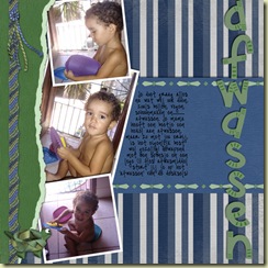 afwassen