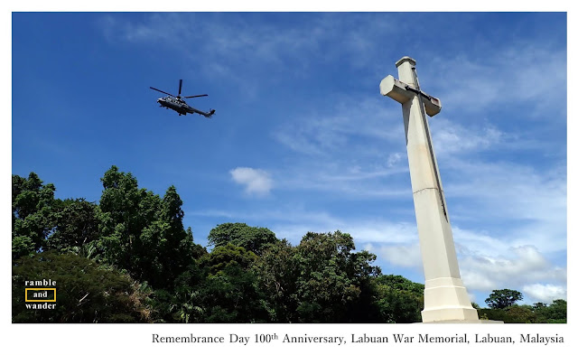 Malaysia: Remembrance Day in Labuan - Ramble and Wander