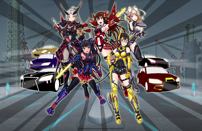 Garotas de anime seminuas, carros tunados e muita ação no trailer de Drive Girls