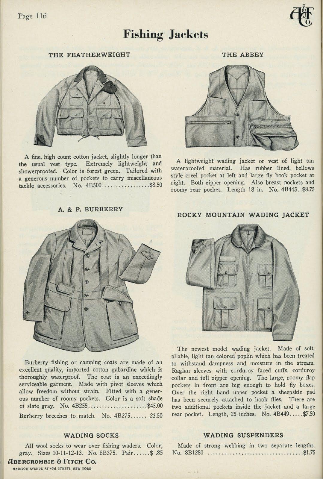 Shopping from 1939: Abercrombie and Fitch | Archival Blog