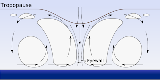 diagram of tropical cyclone