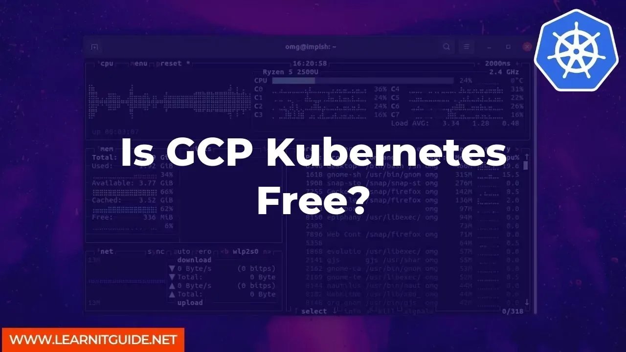 Is GCP Kubernetes Free