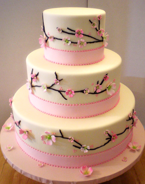 cherry blossom wedding cake cake boss