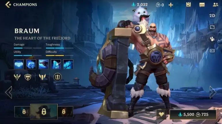 Braum League of Legends: Wild Rift