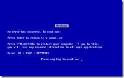 Windows_9X_BSOD