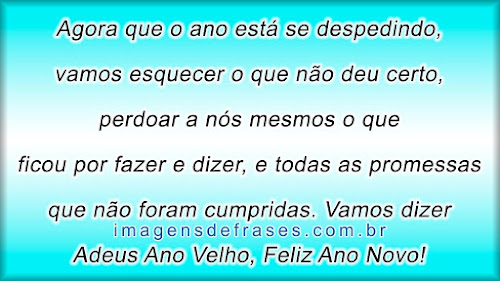 feliz Ano novo - mensagens de virada de ano