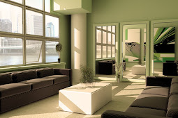 Green Living Rooms