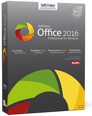 SoftMaker Office Professional 2016 rev 765.0306 poster box cover