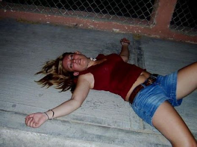photo drunk girl