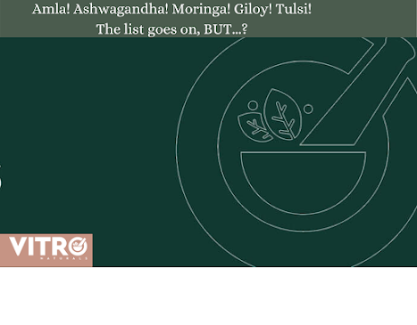 Amla! Ashwagandha! Moringa! Giloy! Tulsi! The list goes on, BUT...?