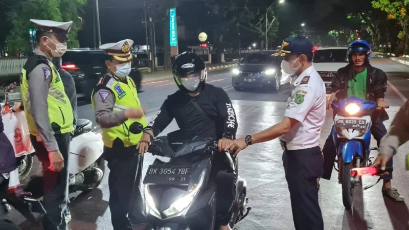 Razia knalpot blong di medan