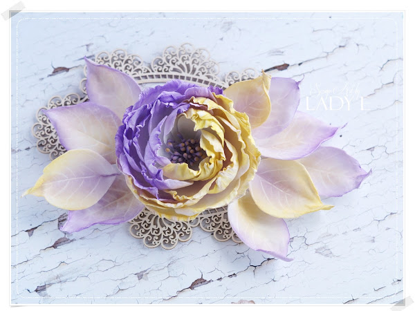 Silk Foam Lavender & Mustard Flower