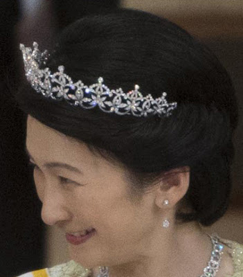 diamond tiara japan princess kiko akishino mikimoto