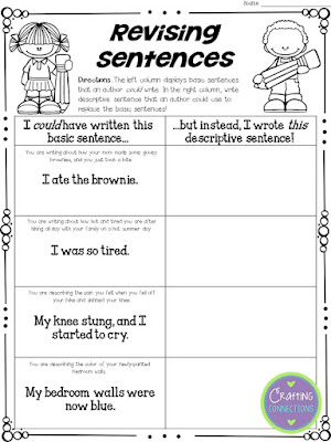 After reading Fireflies by Julie Brinckloe, have students complete these three FREE followup activities. The free writing minilesson focuses on revising sentences and word choice - Crafting Connections with Deb Hanson