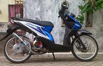 Modifikasi Honda Beat  Velg Jari Jari Kumpulan Gambar Keren