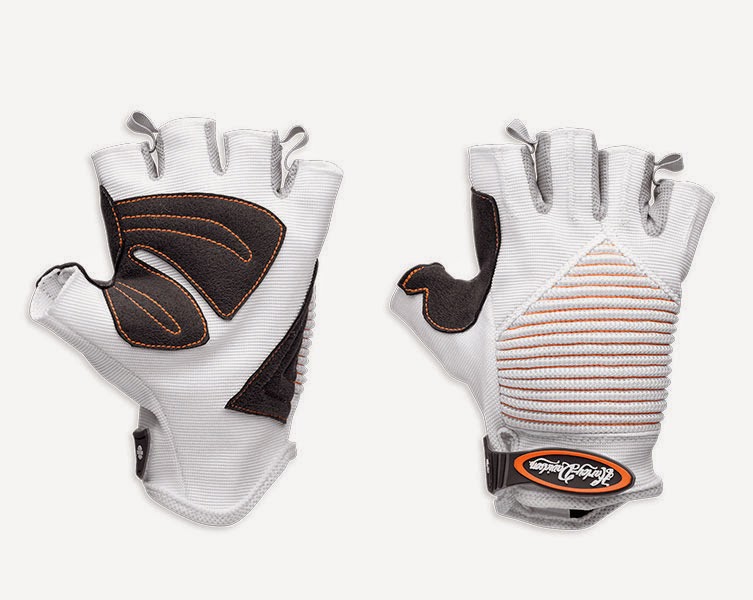 http://www.adventureharley.com/harley-davidson-womens-stardust-fingerless-mesh-gloves-97251-14vw