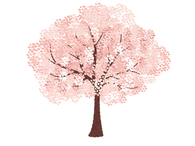 ほとんどのダウンロード 桜の木 イラスト かわいい かっこいい無料イラスト素材集