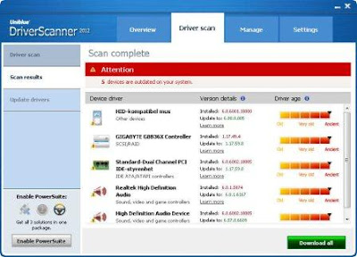 Uniblue DriverScanner 2012 v4.0.4.1