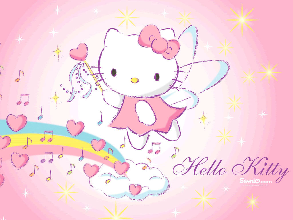 Wallpaper Hello Kitty Imut Dan Lucu