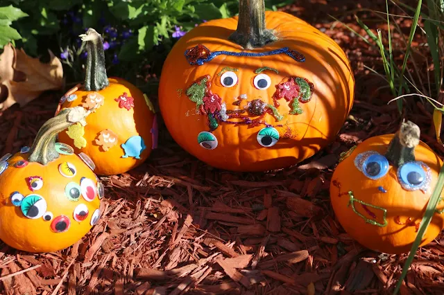  pumpkin decorating for preschoolers