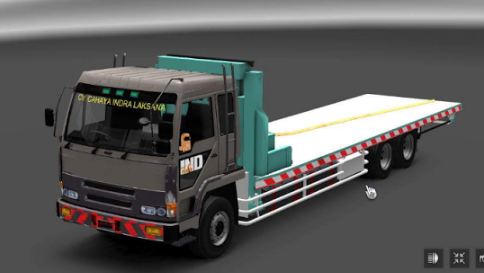 Truck Fuso Selfloader ETS2 indonesia