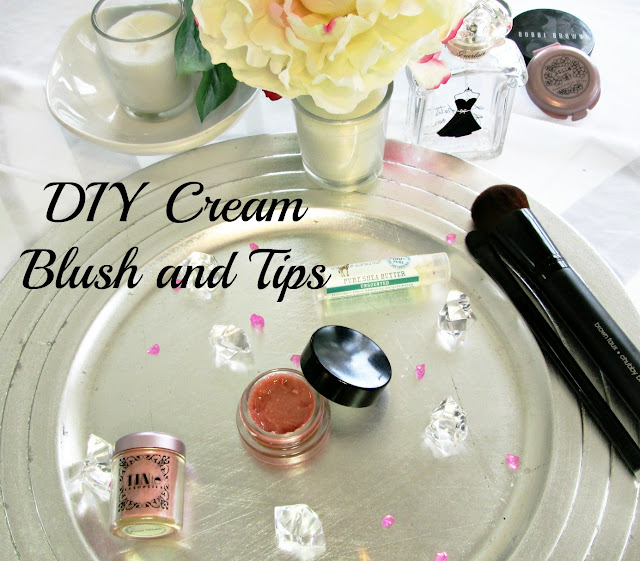 DIY cream blush, how to make your own cream blush.