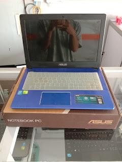 Laptop Asus A450L  INTEL CORE i5 SETARA GEN 4 RAM 4 GIGA HARDDISK 500 GIGA
