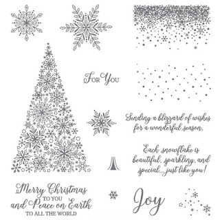 Snow is Glistening from Stampin' Up!