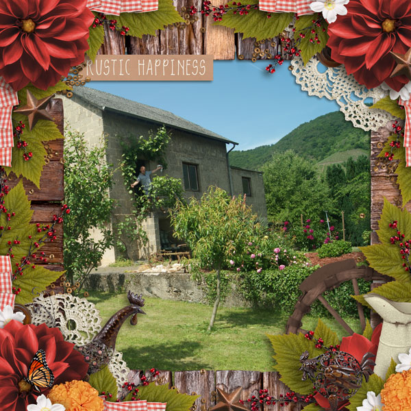 country style scrapbooking
