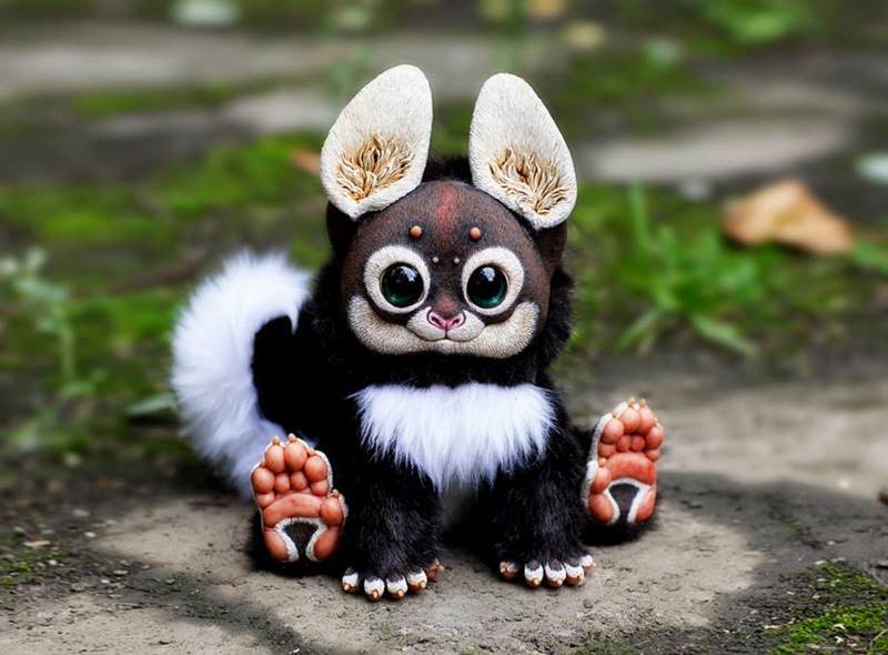 Santani Dolls, creature dolls, Fantasy Creature Dolls