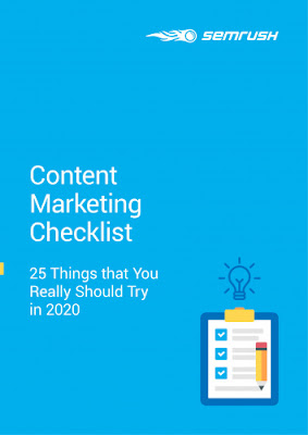 Content Marketing Checklist - 25 Things that You Really Should Try in 2021