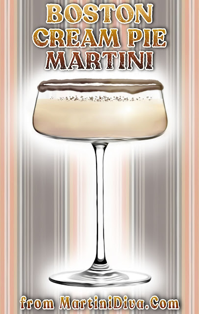 BOSTON CREAM PIE MARTINI Cocktail Recipe
