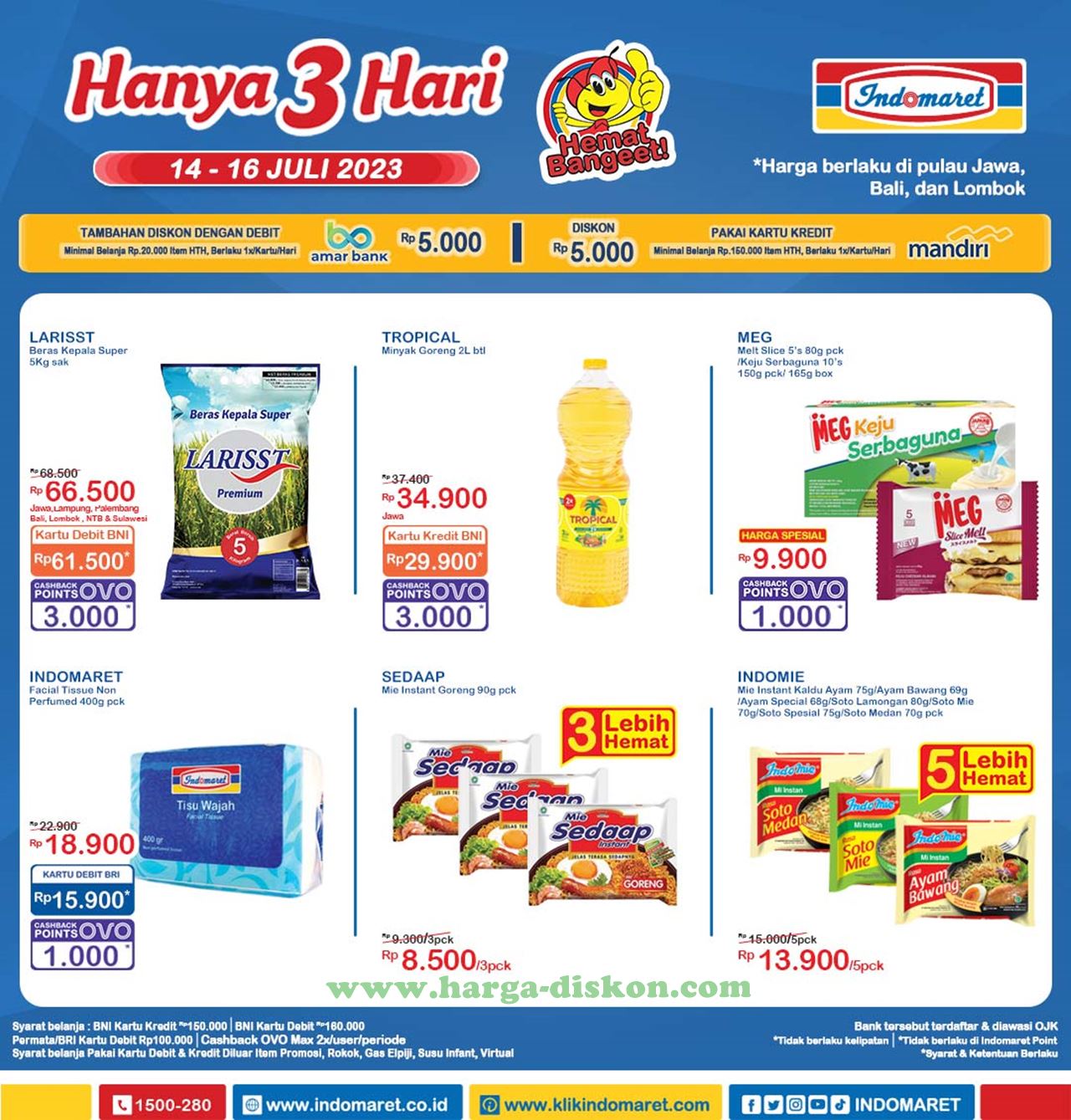 Promo INDOMARET Akhir Pekan Promo JSM 14 - 16 Juli 2023