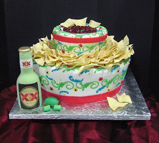 Mexican Fiesta Birthday Cake