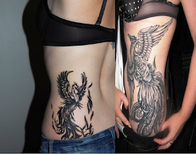 Phoenix Tattoo Designs For Girl