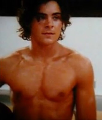 A shirtless Zac Efron the best version of Zac there is