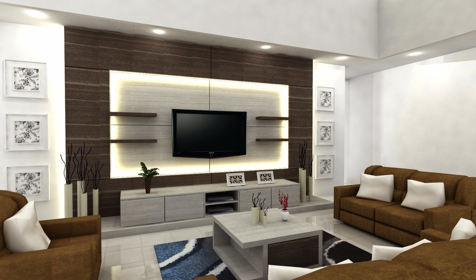 Desain Interior Ruang  Keluarga  Modern  Terbaru 2020
