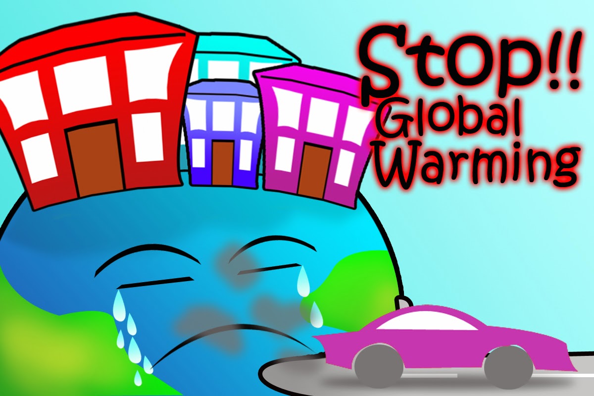 ELLa Pertiwi: Poster Global Warming