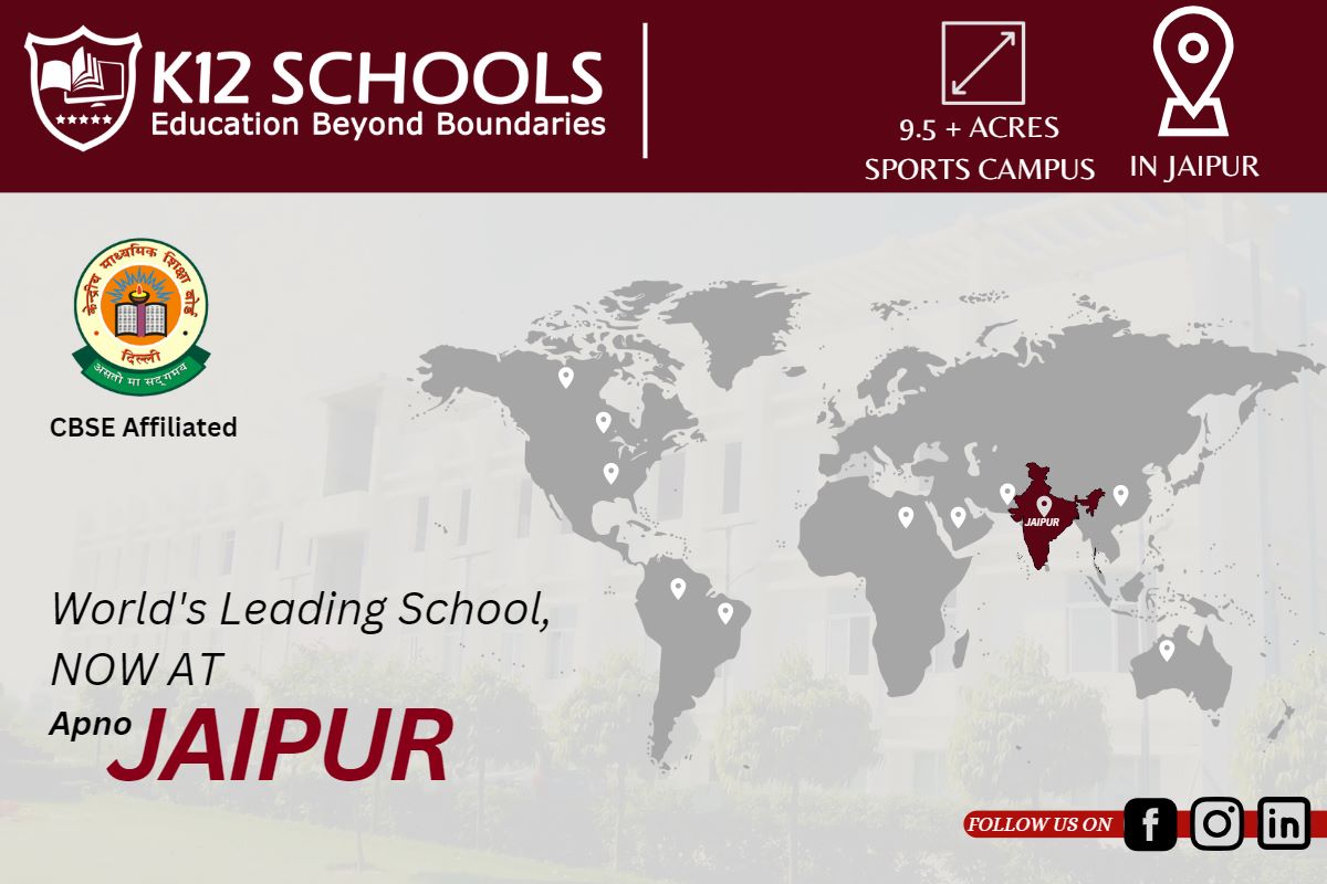 K12 Schools expanding their horizon with their next sports campus of 9.5 acres in the heart of Rajasthan - JAIPUR