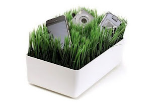 Gadget aneh-Grassy Charging Static