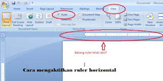 Cara membuat titik-titik rapi di Microsoft Word