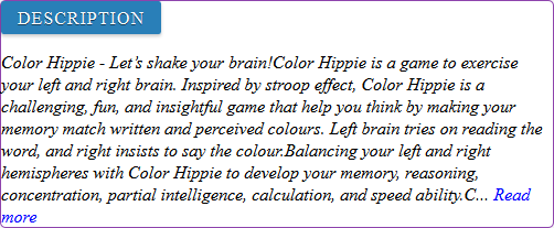 Color Hippie game review