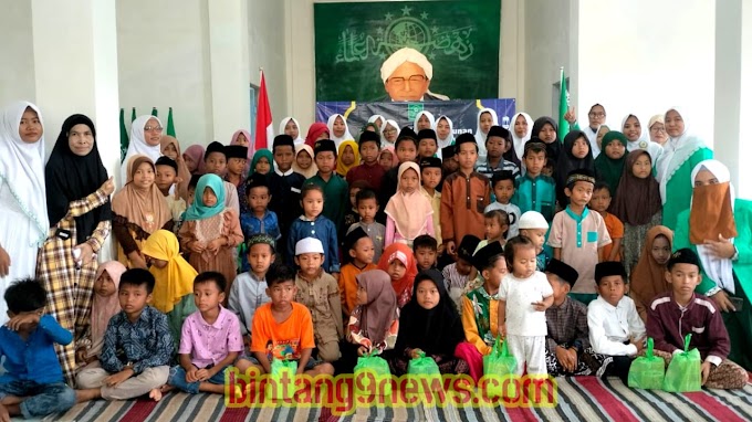 NU Berbagi, Fatayat Pasongsongan Santuni 92 Anak Yatim