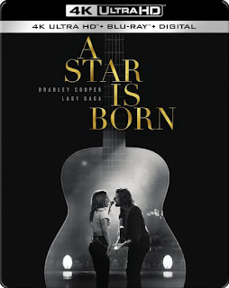 A Star Is Born Steelbook 4K UHD, Blu-Ray, Digital