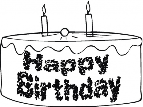 Coloring Pages Happy Birthday