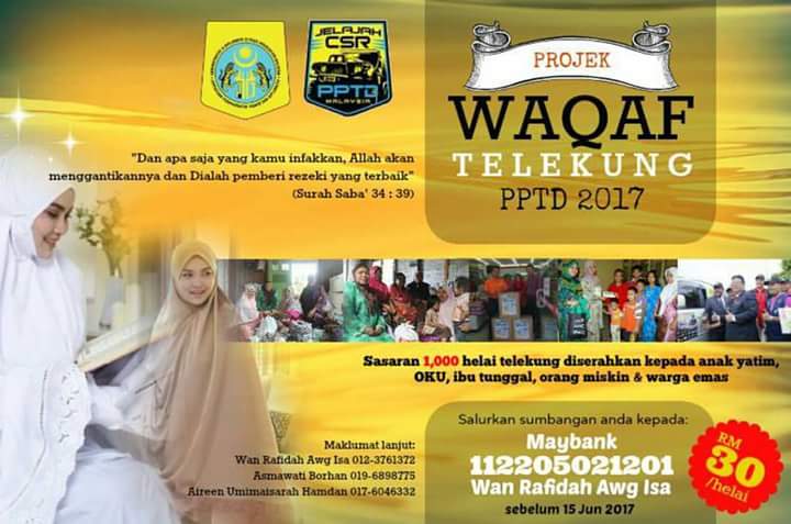 X-presi by Kemn Azmaili: Projek Wakaf Telekung Anjuran 