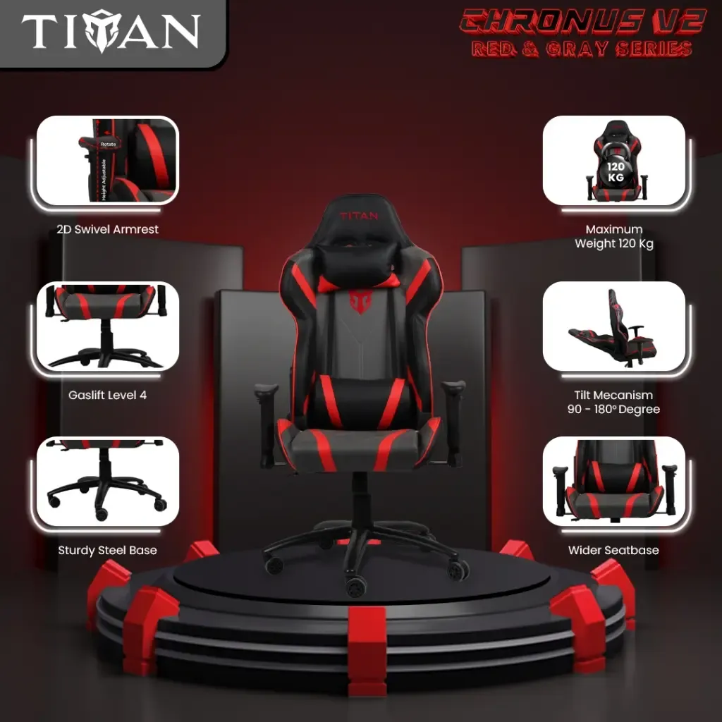 gaming chair titan chronus v2
