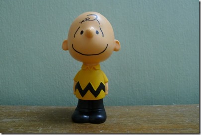 McDonald’s happy meal X The Peanuts Movie 2015 toys: Charlie Brown